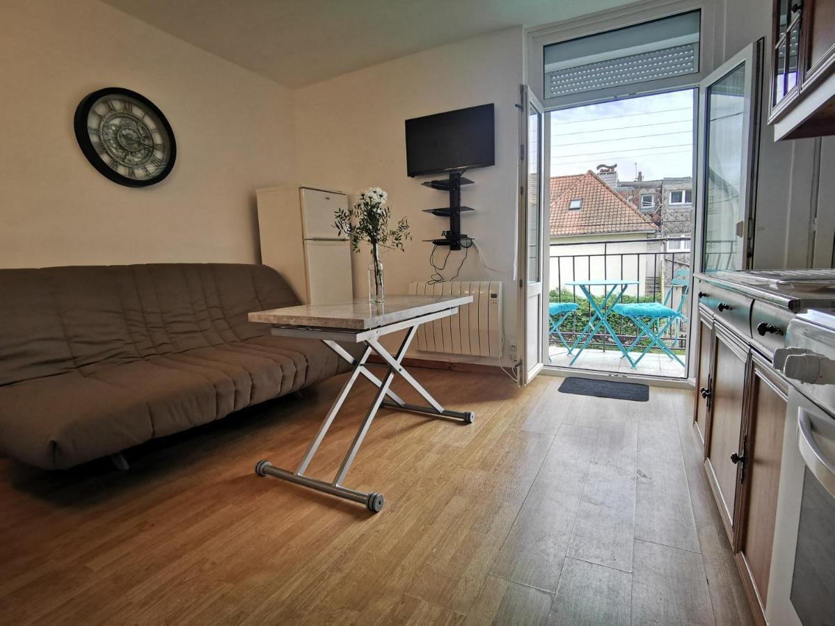 Appartement Le bord de plage Merlimont-Plage Buitenkant foto